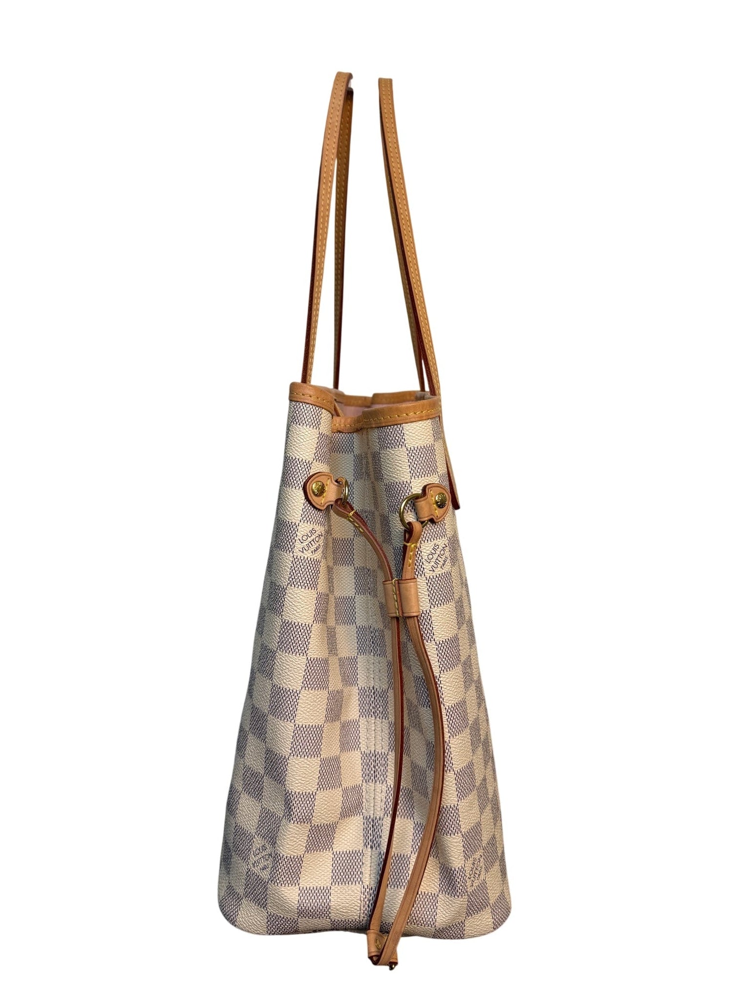 Louis Vuitton Neverfull MM Damier Azur Canvas Tote