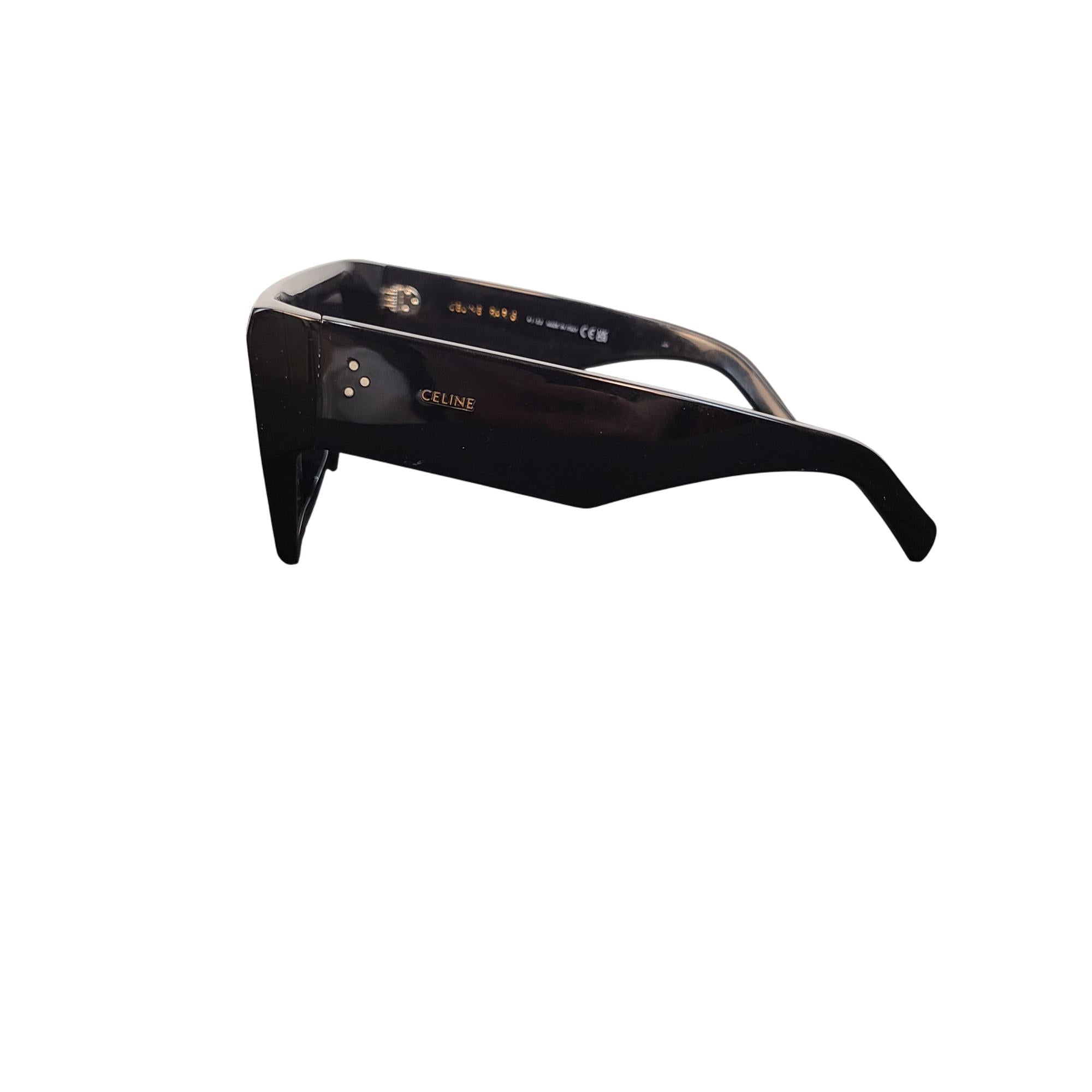 Celine Black Square Sunglasses