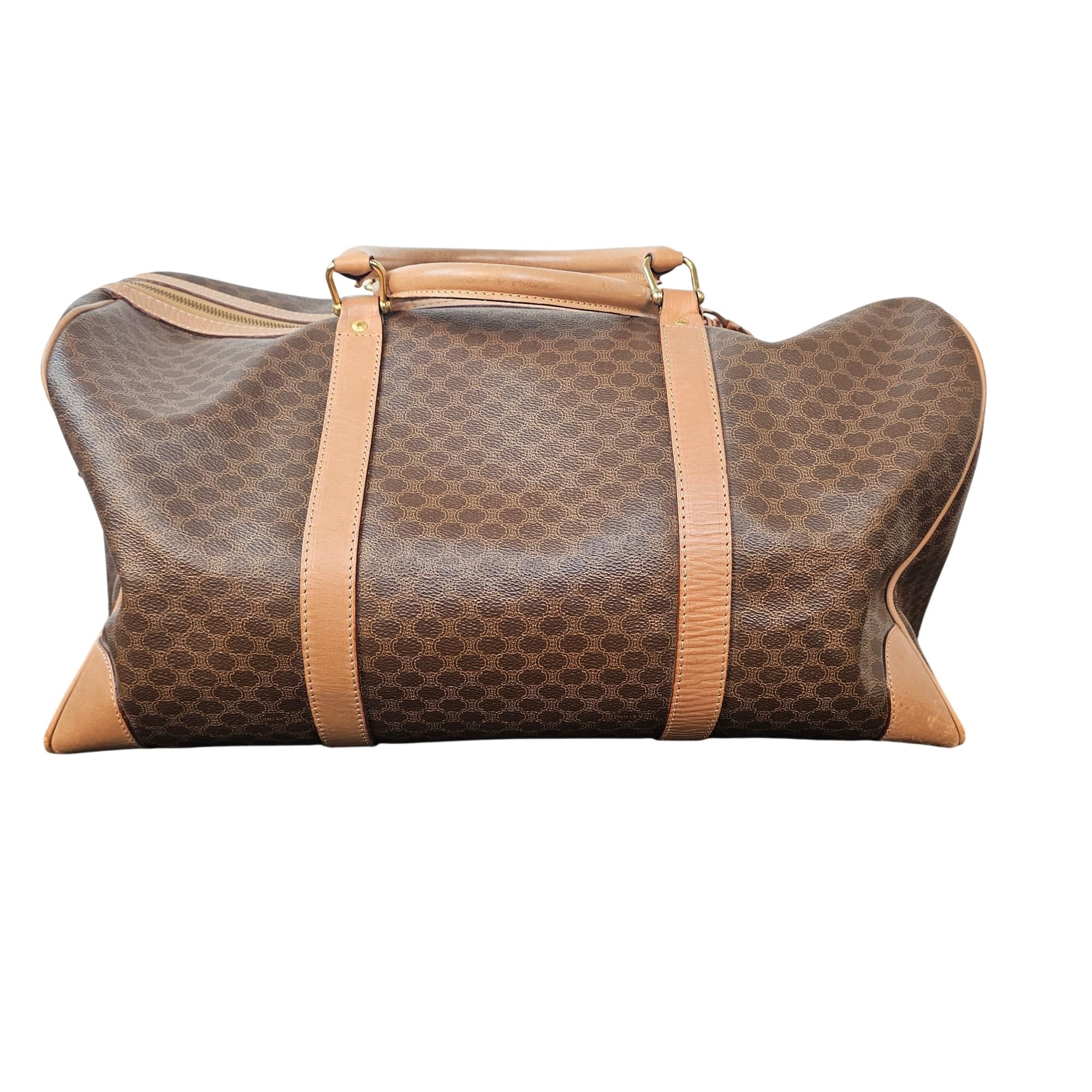 Celine Macadam Boston Duffle Bag