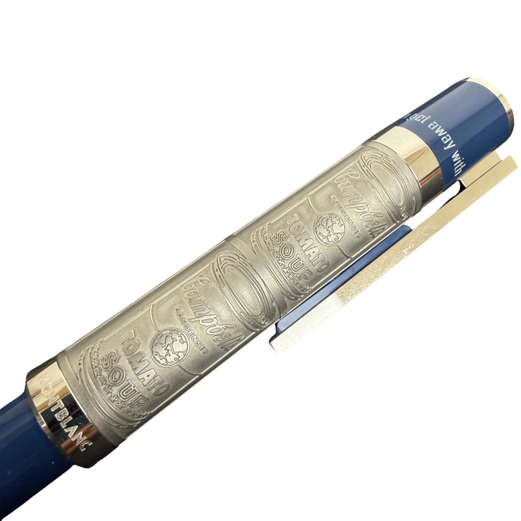 Mont Blanc Great Characters Edition Andy Warhol Fountain Pen