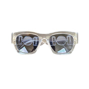Versace Clear Square Sunglasses