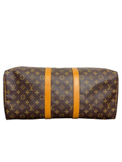 Louis Vuitton Keepall 45 Monogram Canvas Duffle Bag