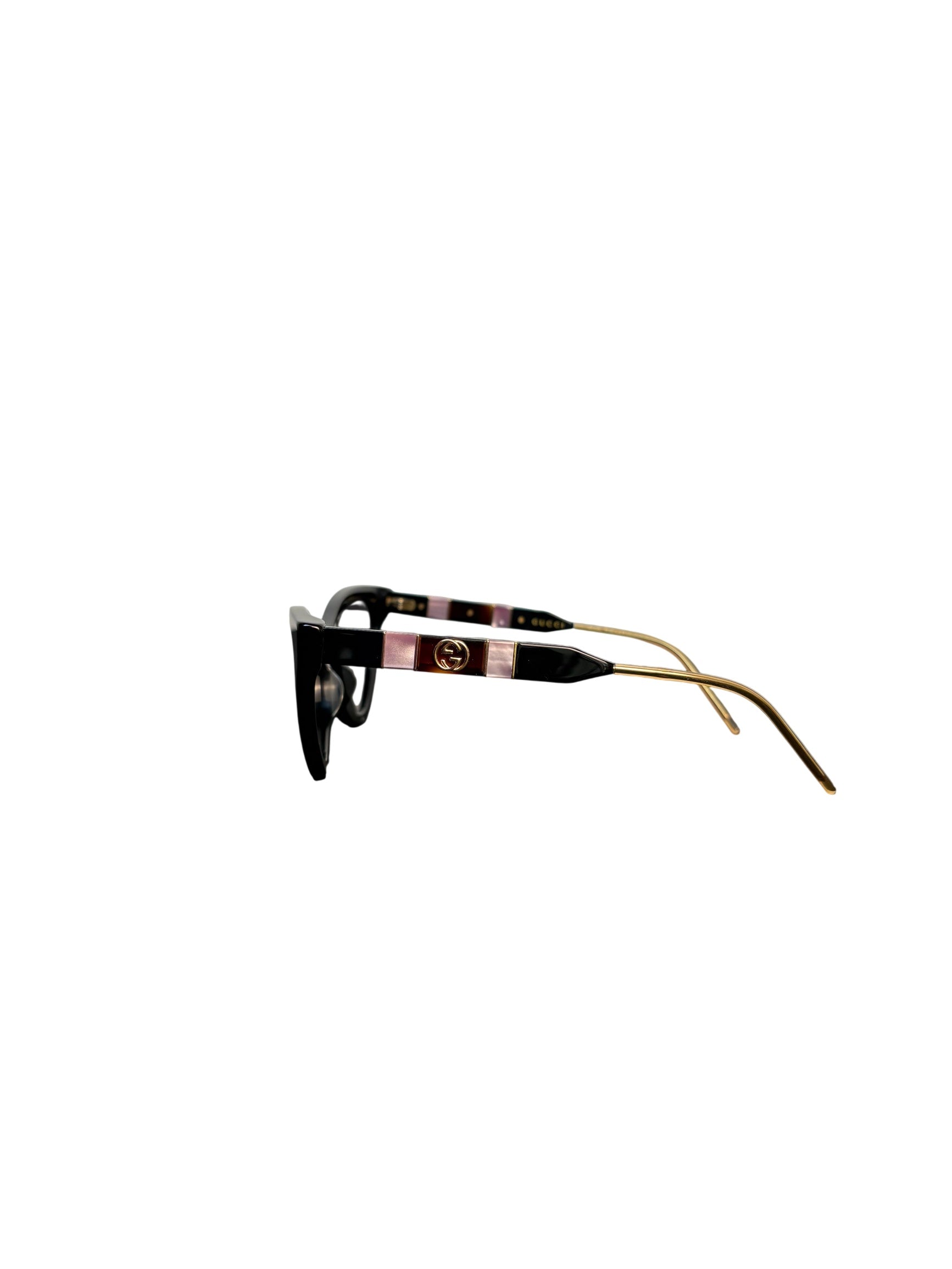 Gucci GG0597S 001 Cat-Eye Sunglasses