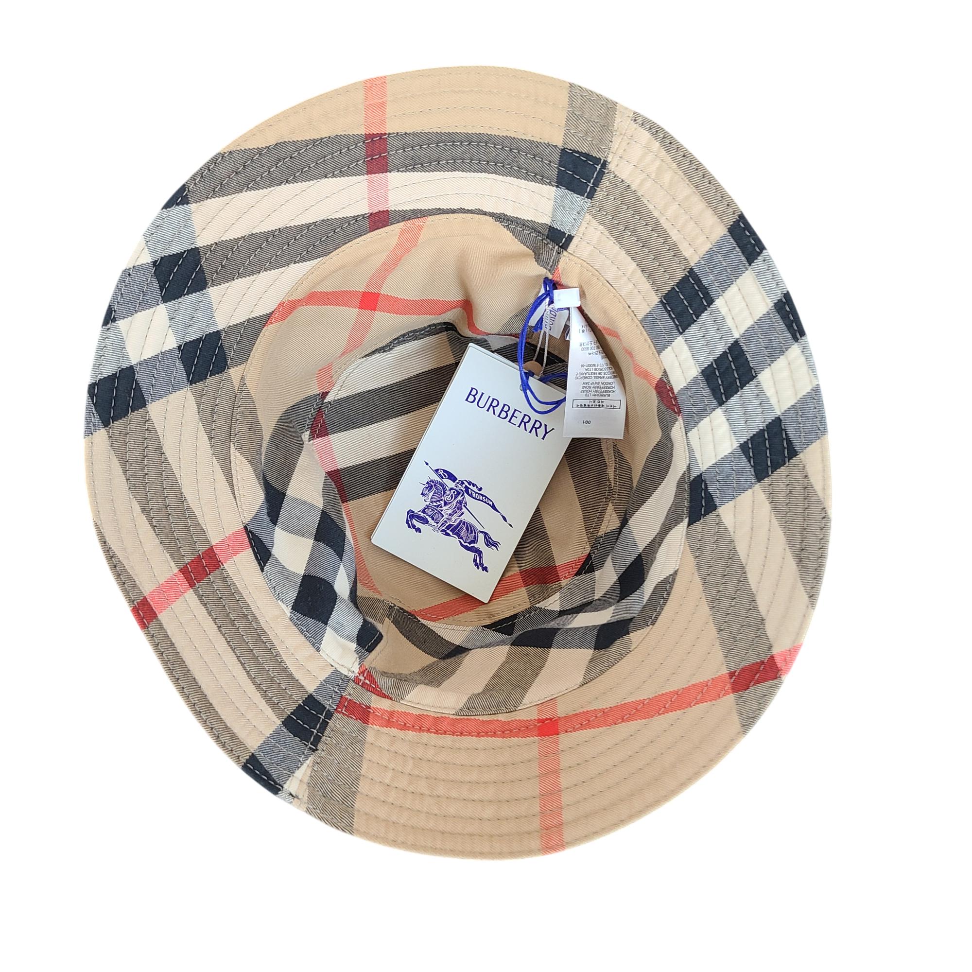 Burberry Black Bucket Hat