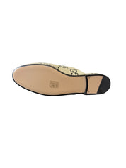 Gucci Princetown Mule Loafers GG with Gold Horsebit and Heart Detail