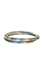 Tiffany & Co. 1837 Interlocking Sterling Silver Bangles Set (2)