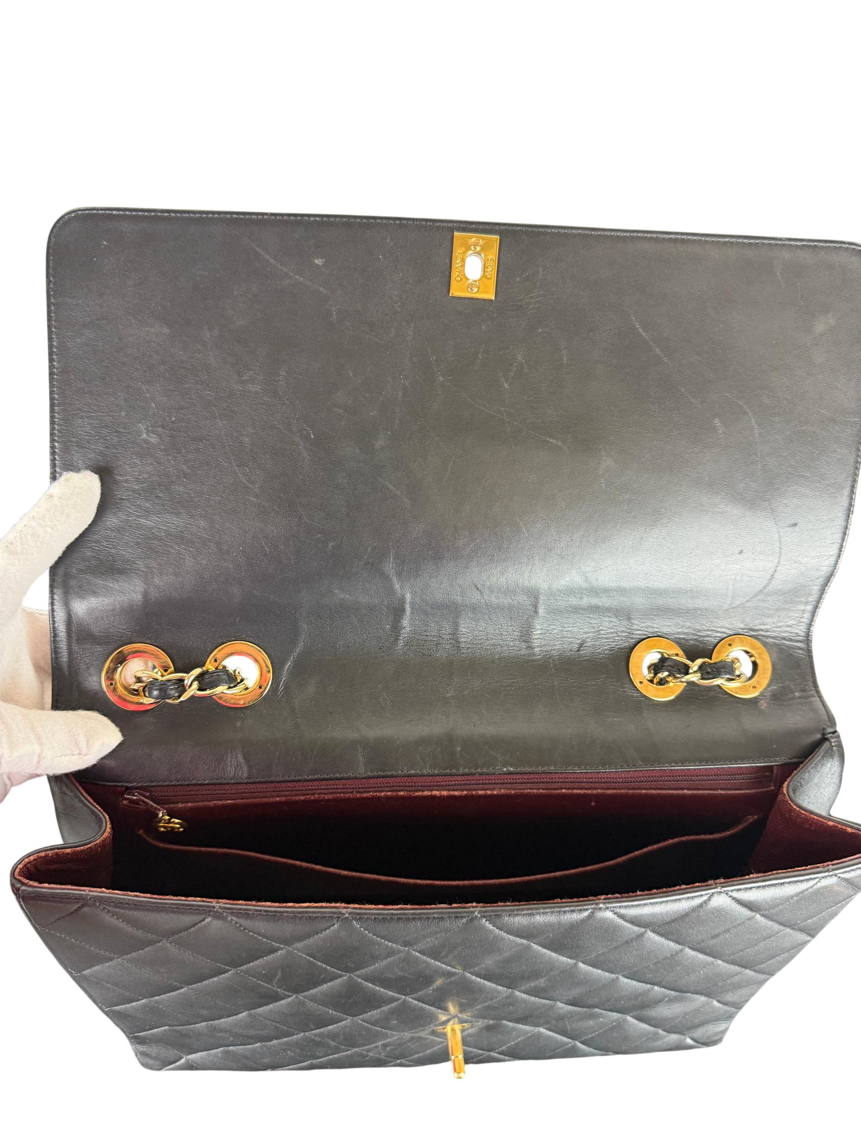 Chanel Jumbo Classic Flap Bag Lambskin Leather