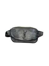 Saint Laurent Calfskin Crocodile Belt Bag