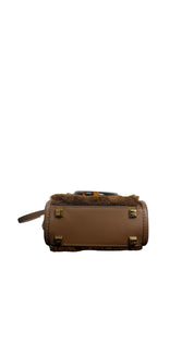 Fendi Mini Sunshine Shearling Tote Bag