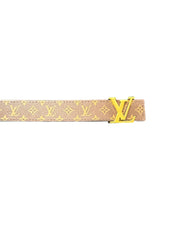 Louis Vuitton Monogram Initiales 25mm Belt