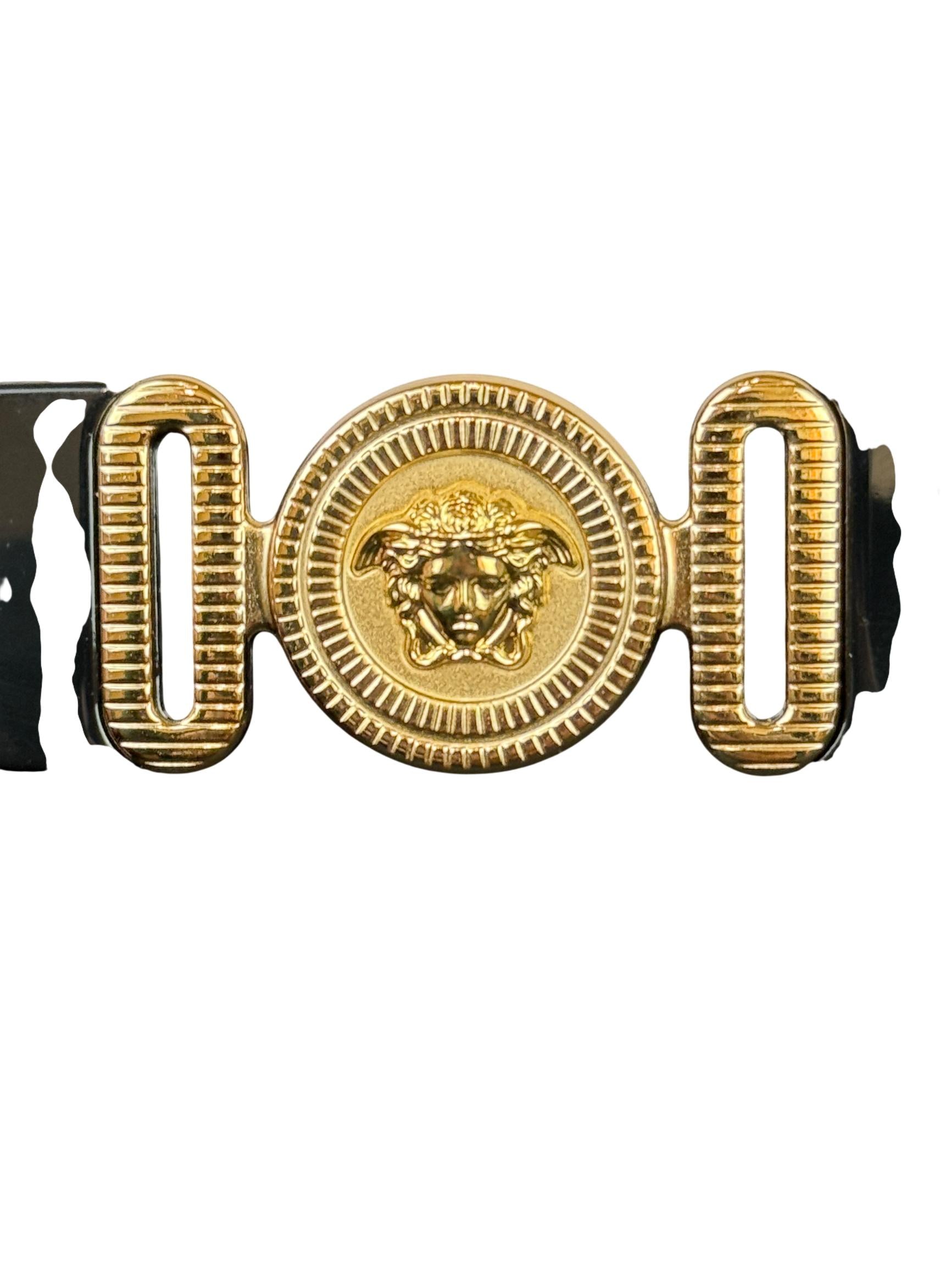 Versace VE4361 Medusa Biggie Black/Gold Sunglasses