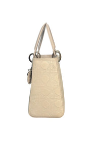 Dior Lady Dior Medium Leather Handbag