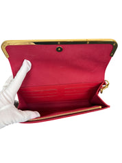 Louis Vuitton Vernis Rossmore MM Monogram Pomme D'Amour Shoulder Bag