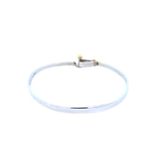 Tiffany & Co. Sterling Silver Bracelet with 18k Gold Accents