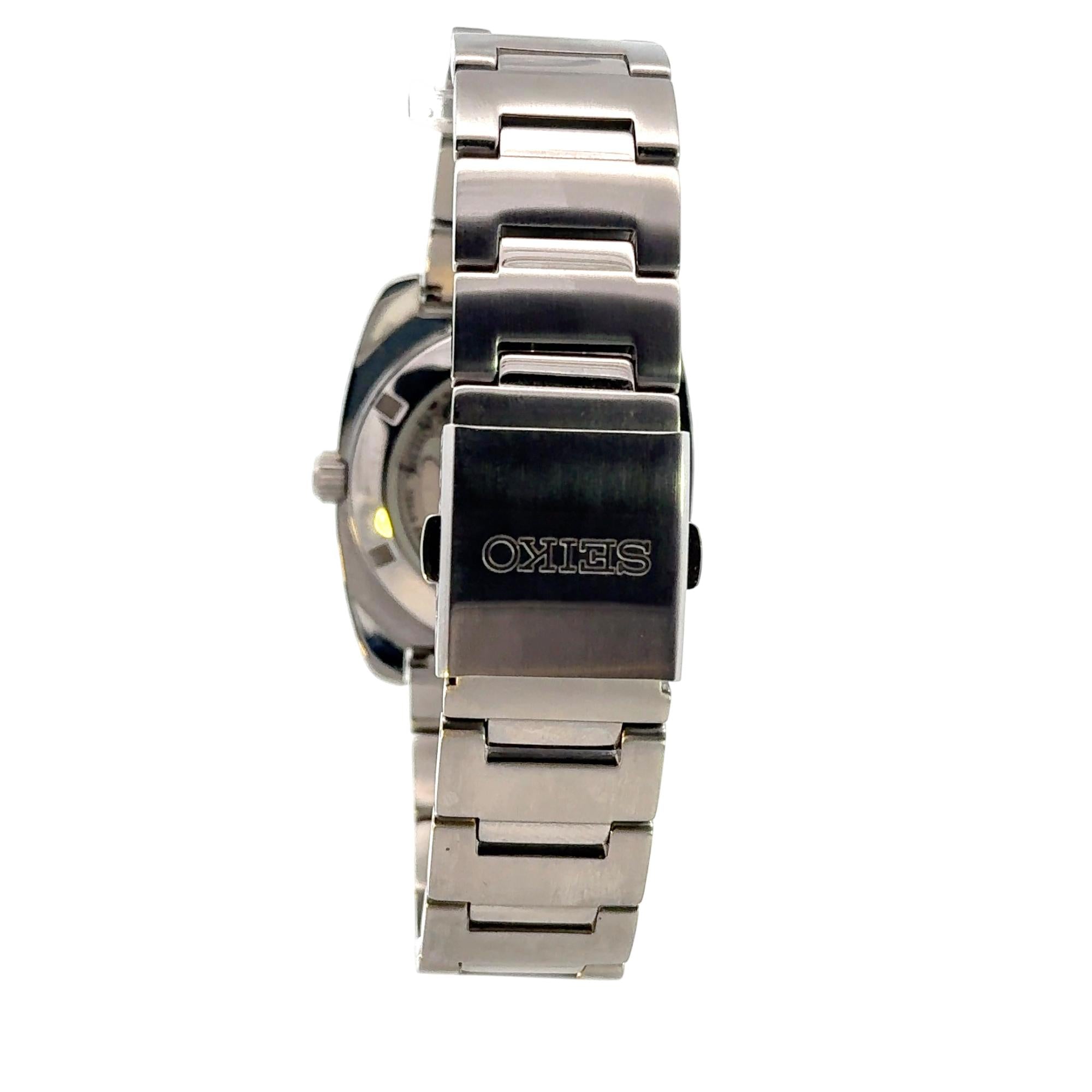 Seiko 7S26 Automatic Recraft Series 39.5x40mm Stainless Steel Blue Dial Watch Ref. 7s26-04v0