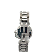 Cartier Pasha 32mm 18K White Gold Watch with Diamond Bezel 2398