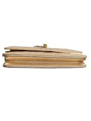 Chanel Classic Lambskin Rose Gold Wallet On Chain