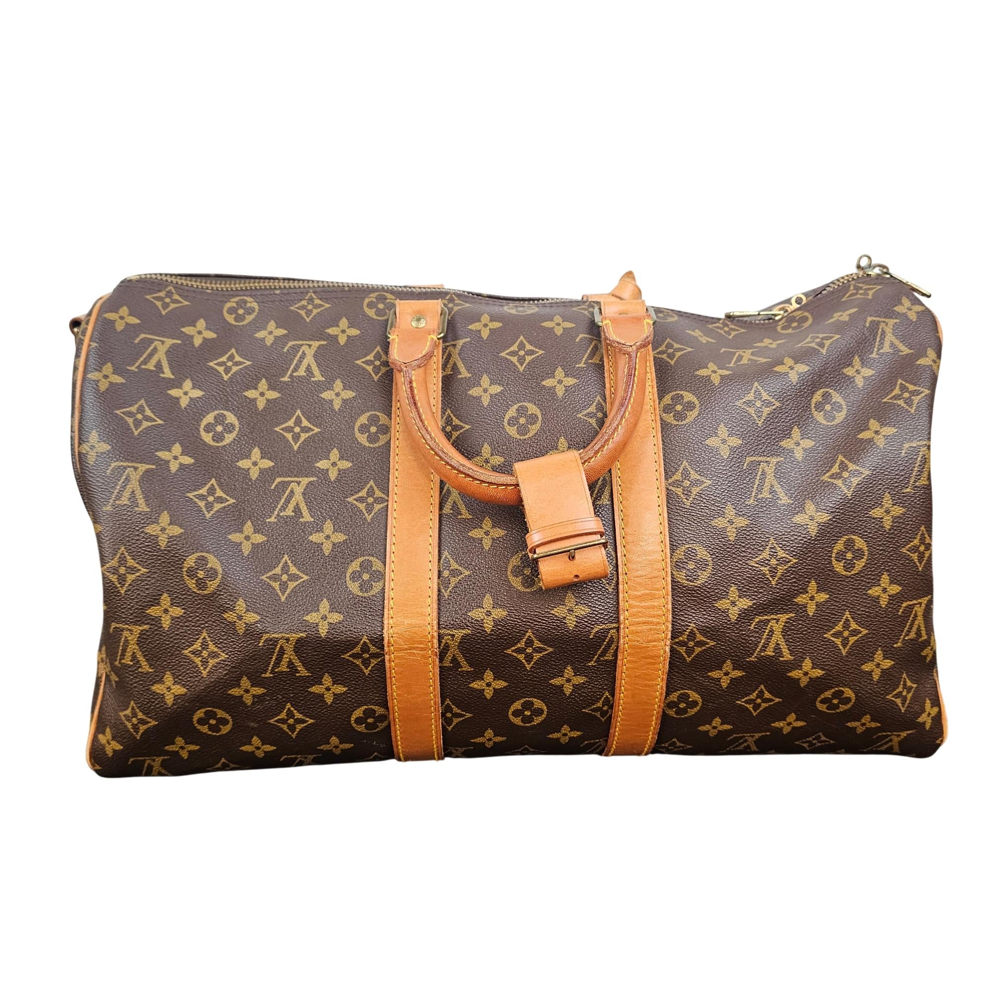 Louis Vuitton Keepall Bandoulière 45  (1987 Vintage)