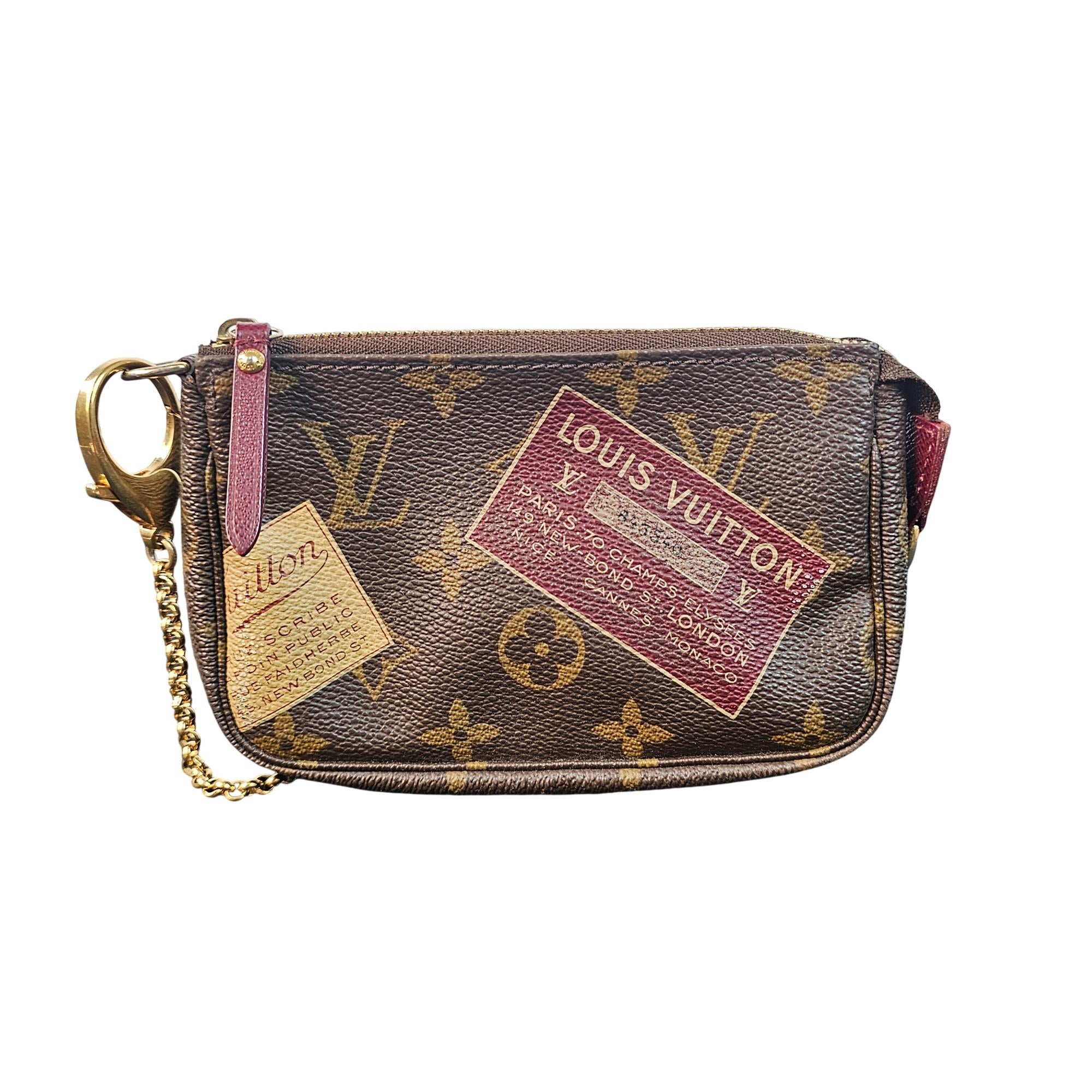 Louis Vuitton Monogram Trunks & Bags Mini Pochette