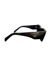 Prada Black Cat Eye Sunglasses PR 13ZS 1AB5S0