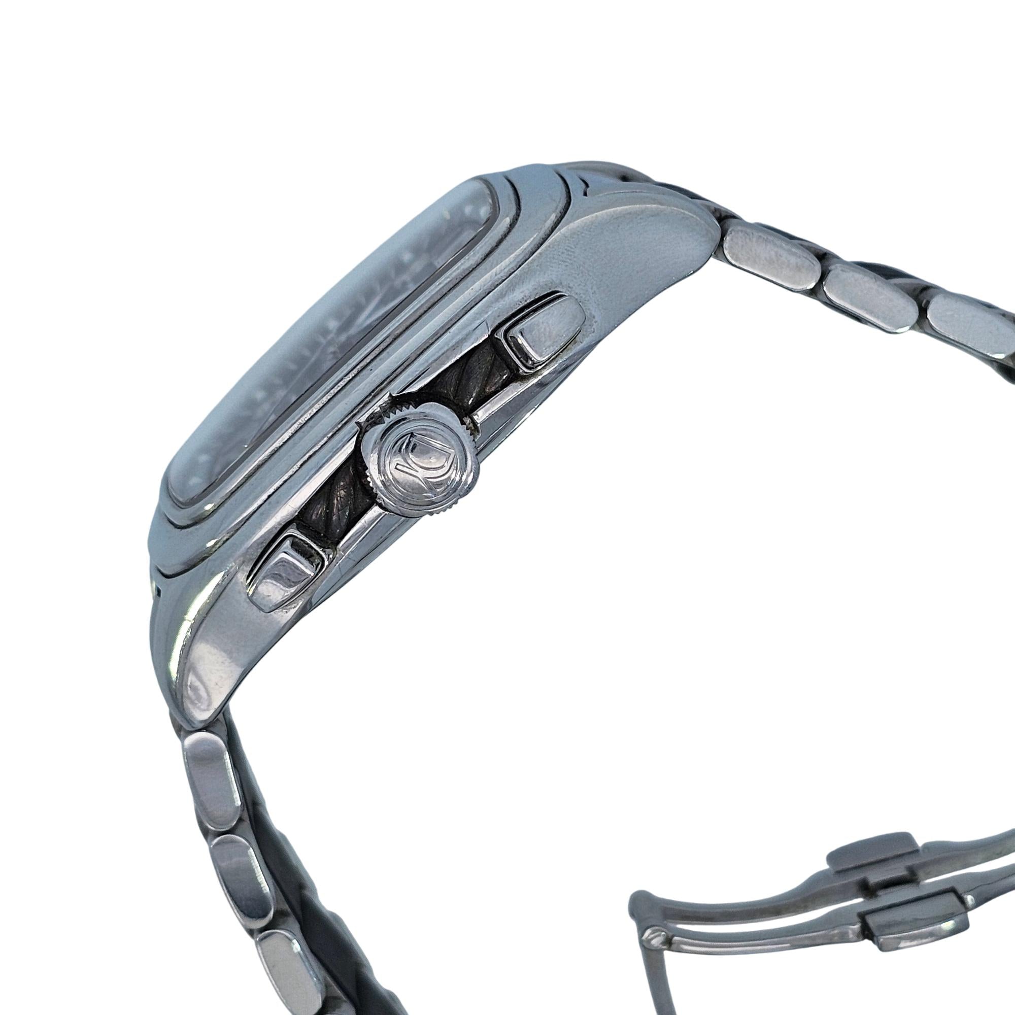 David Yurman Belmont Chronograph 42mm SS Black Dial T305-CST