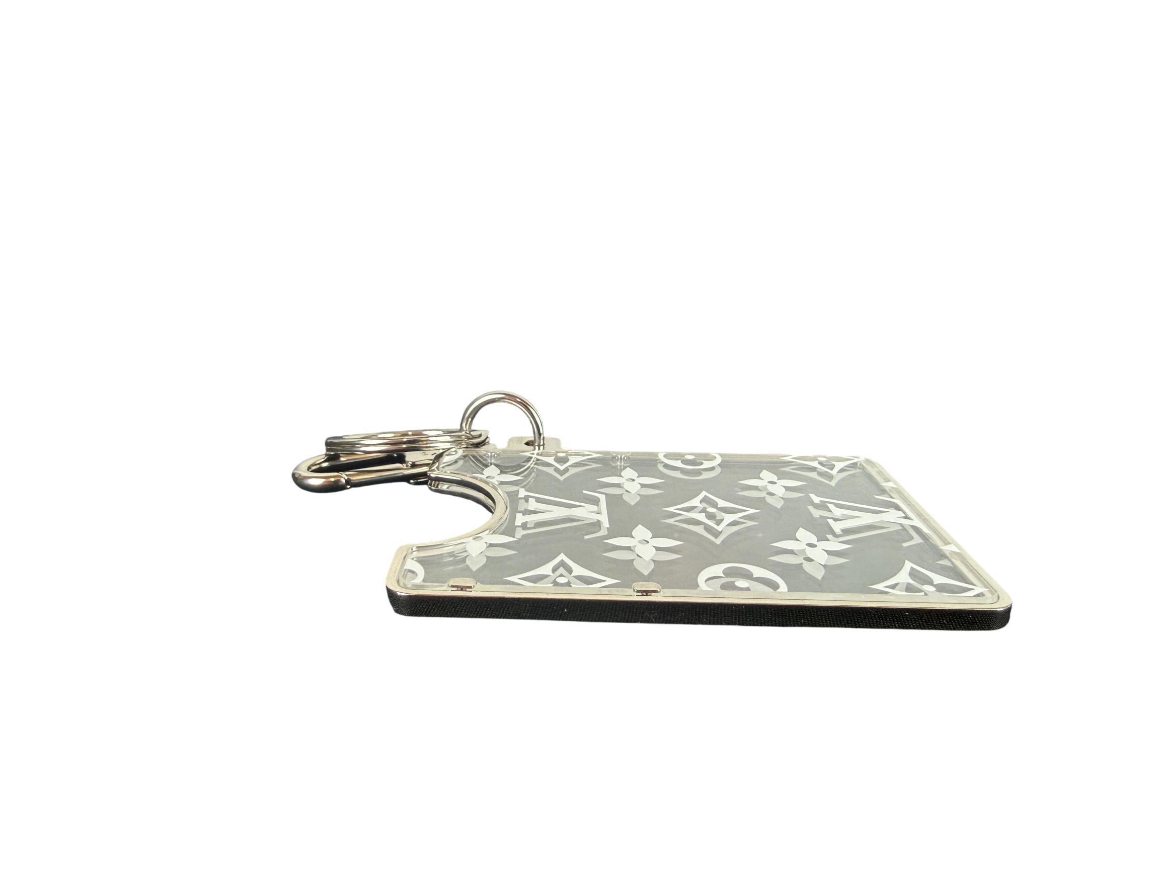 Louis Vuitton Prism Plexiglass Monogram Key Chain Card Holder
