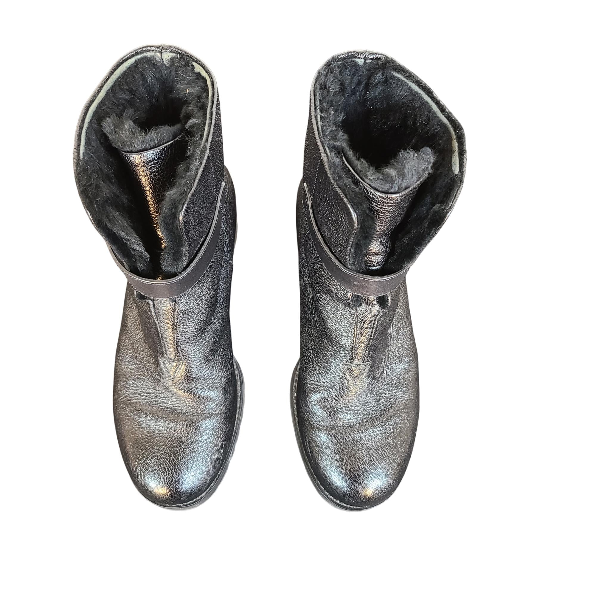 Jimmy Choo Fur Moto Boot