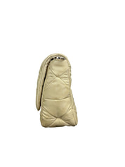 Prada Desert Beige Padded Re-Nylon Flap Shoulder Bag