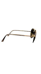 Tom Ford TF523 28N Gold Aviator Sunglasses