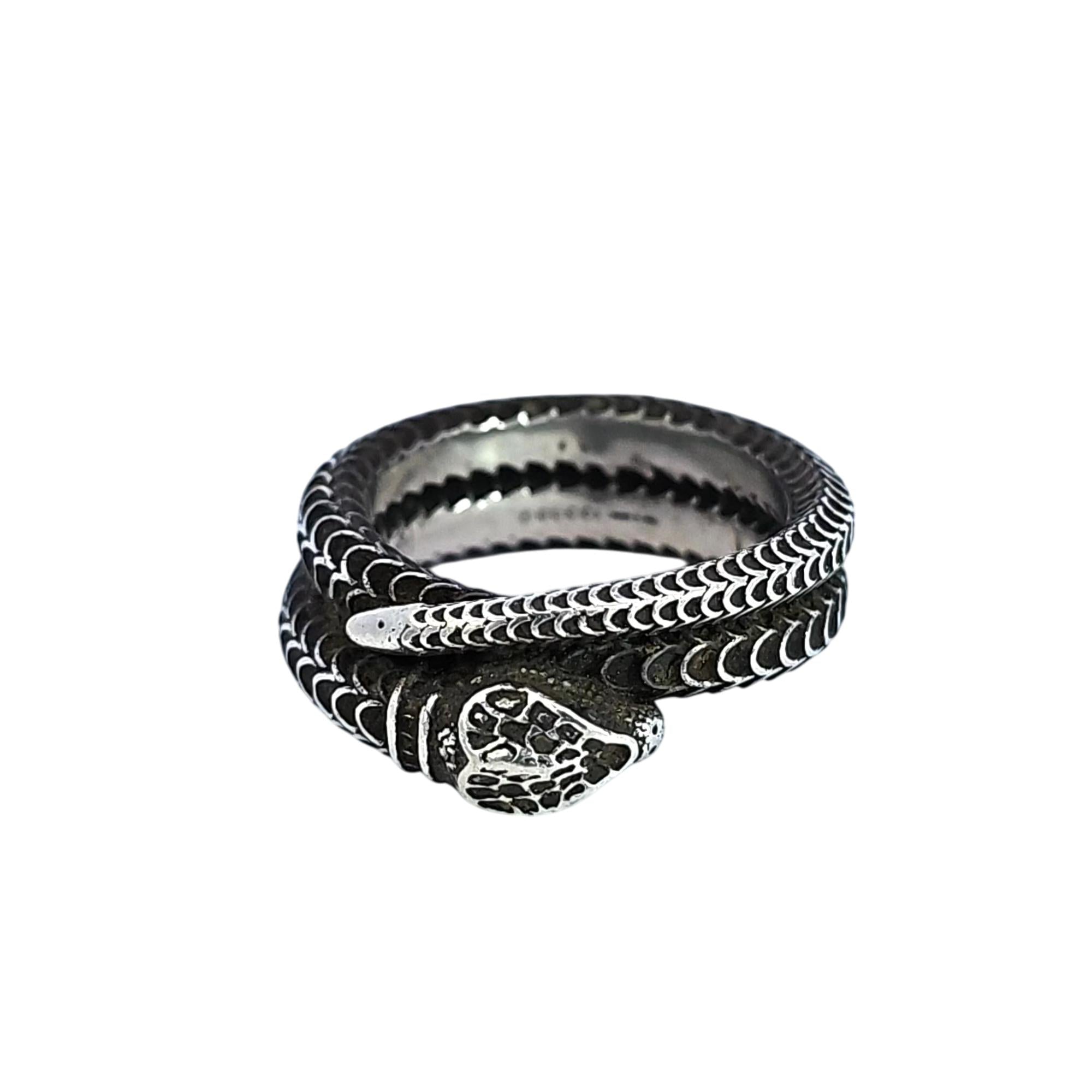 Gucci Snake Ring Sterling Silver 925