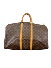 Louis Vuitton Keepall 55 Monogram Canvas Duffel Bag