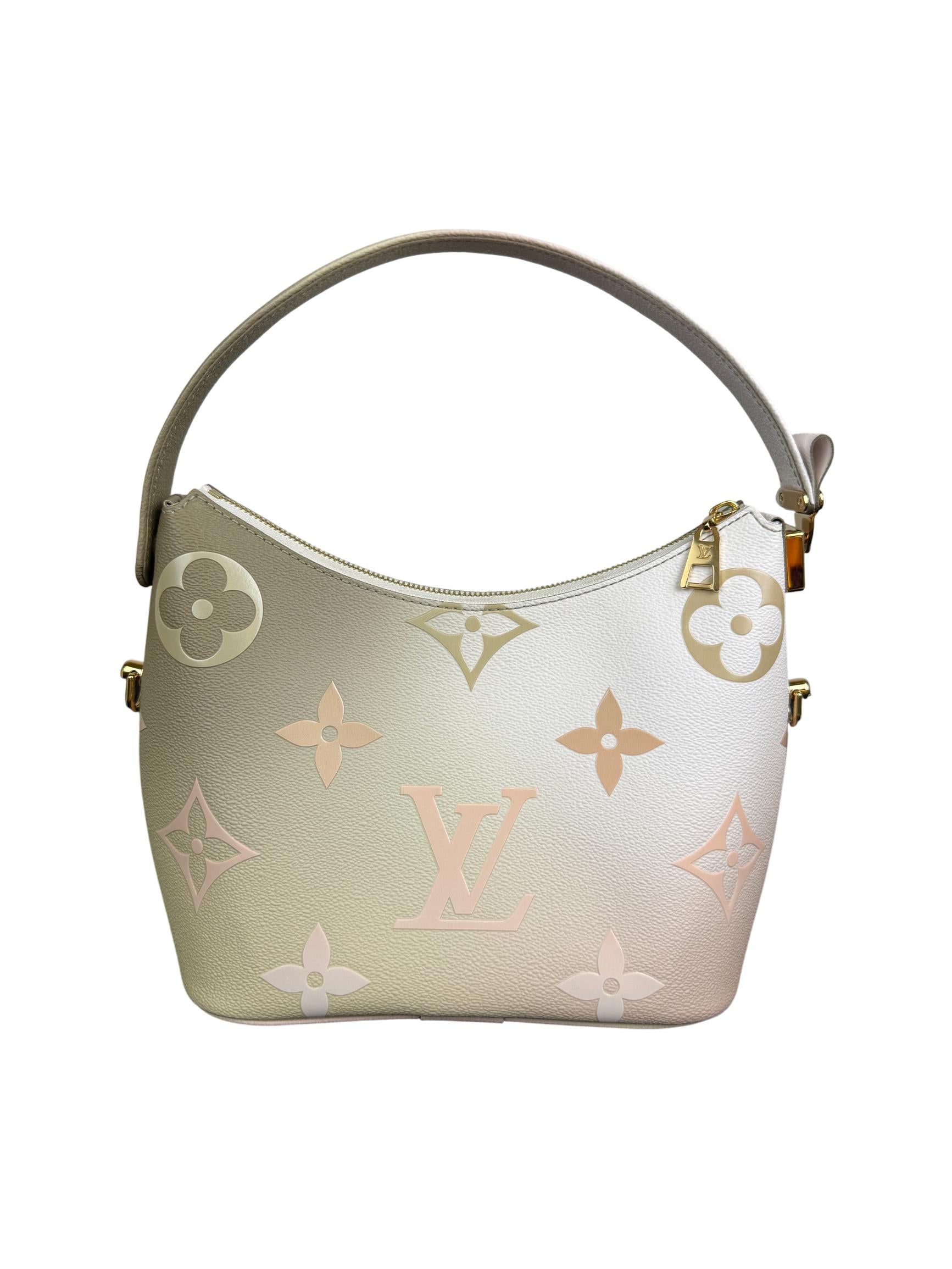 Louis Vuitton Monogram Giant 'Spring in the City' Marshmallow PM Hobo Bag