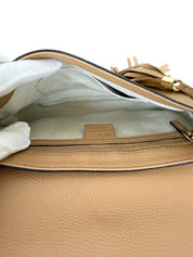 Gucci Soho Chain Flap Leather Crossbody Bag