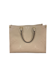 Louis Vuitton OnTheGo MM Monogram Empreinte Leather Tote Bag