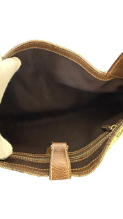 Gucci Jackie GG Brown Shoulder Bag
