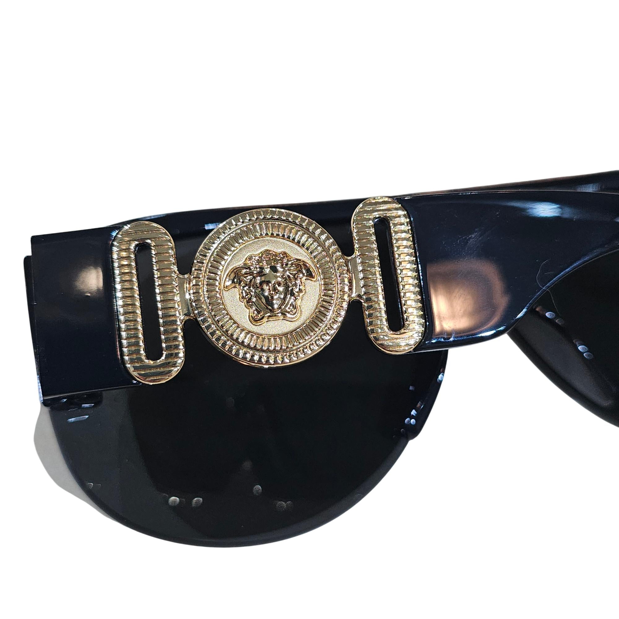 Versace VE4391 Medusa Biggie Shield Sunglasses