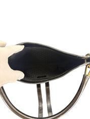 Gucci Vintage Black Patent Leather Shoulder Bag