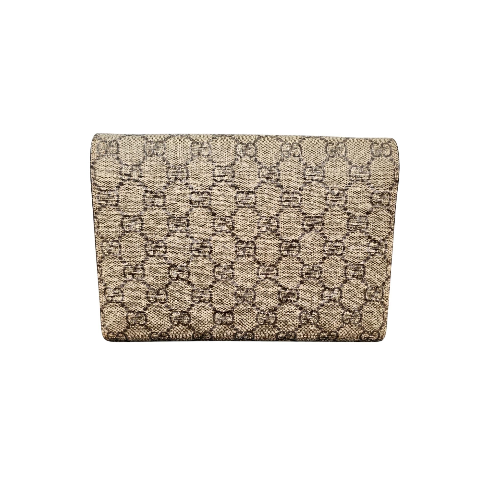 Gucci GG Supreme Mini Dionysus Wallet on Chain