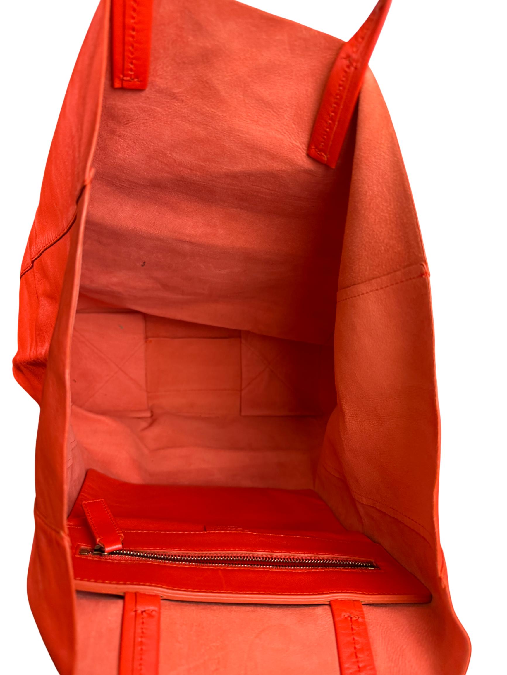 Celine Cabas Leather Tote