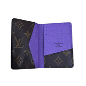 Louis Vuitton x Virgil Abloh Pocket Organizer Monogram & Purple Leather