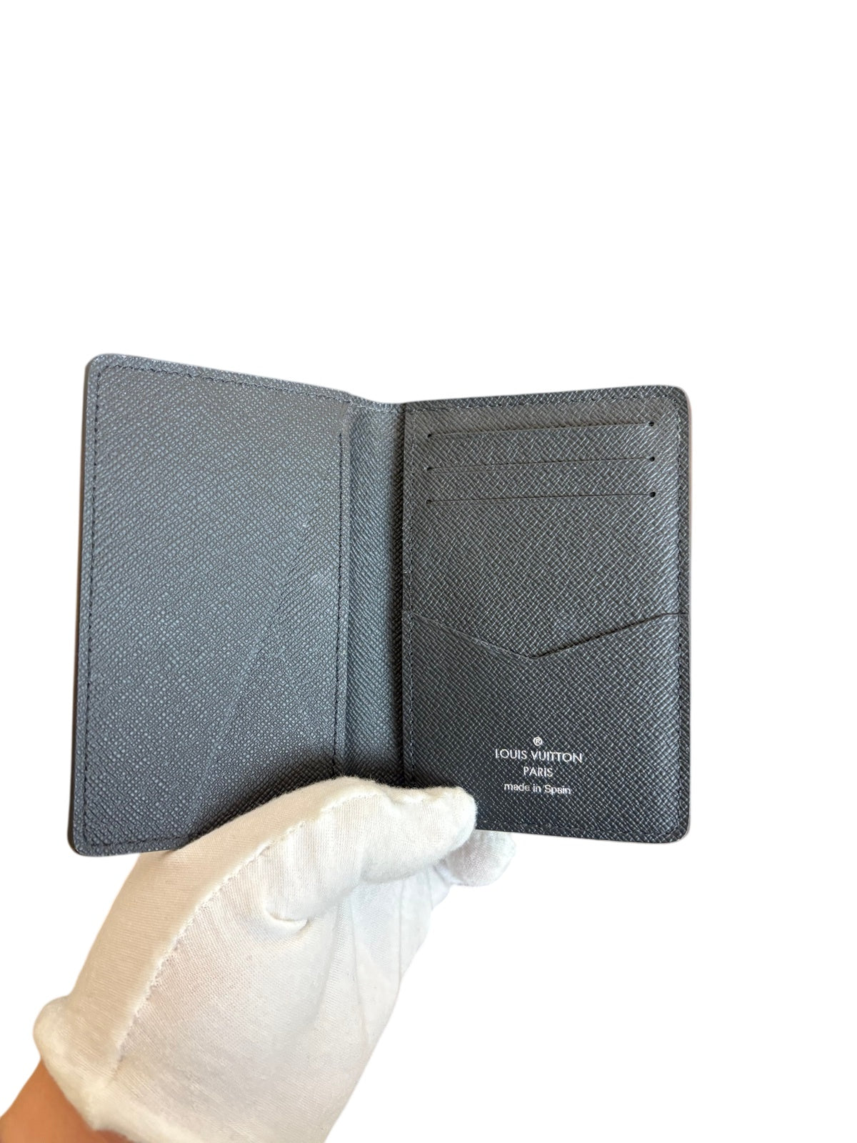 Louis Vuitton Pocket Organizer Monogram Eclipse Wallet