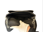 Saint Laurent Niki Crocodile Embossed Shoulder Bag