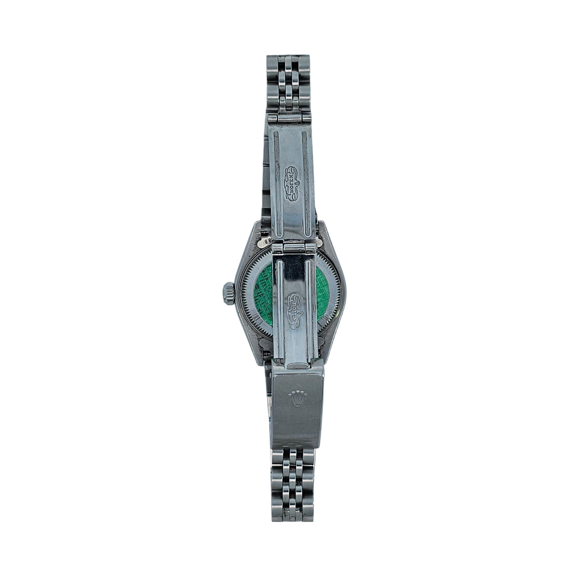 Rolex Oyster Perpetual Lady-Datejust 26mm SS 2003 Silver Dial 79240
