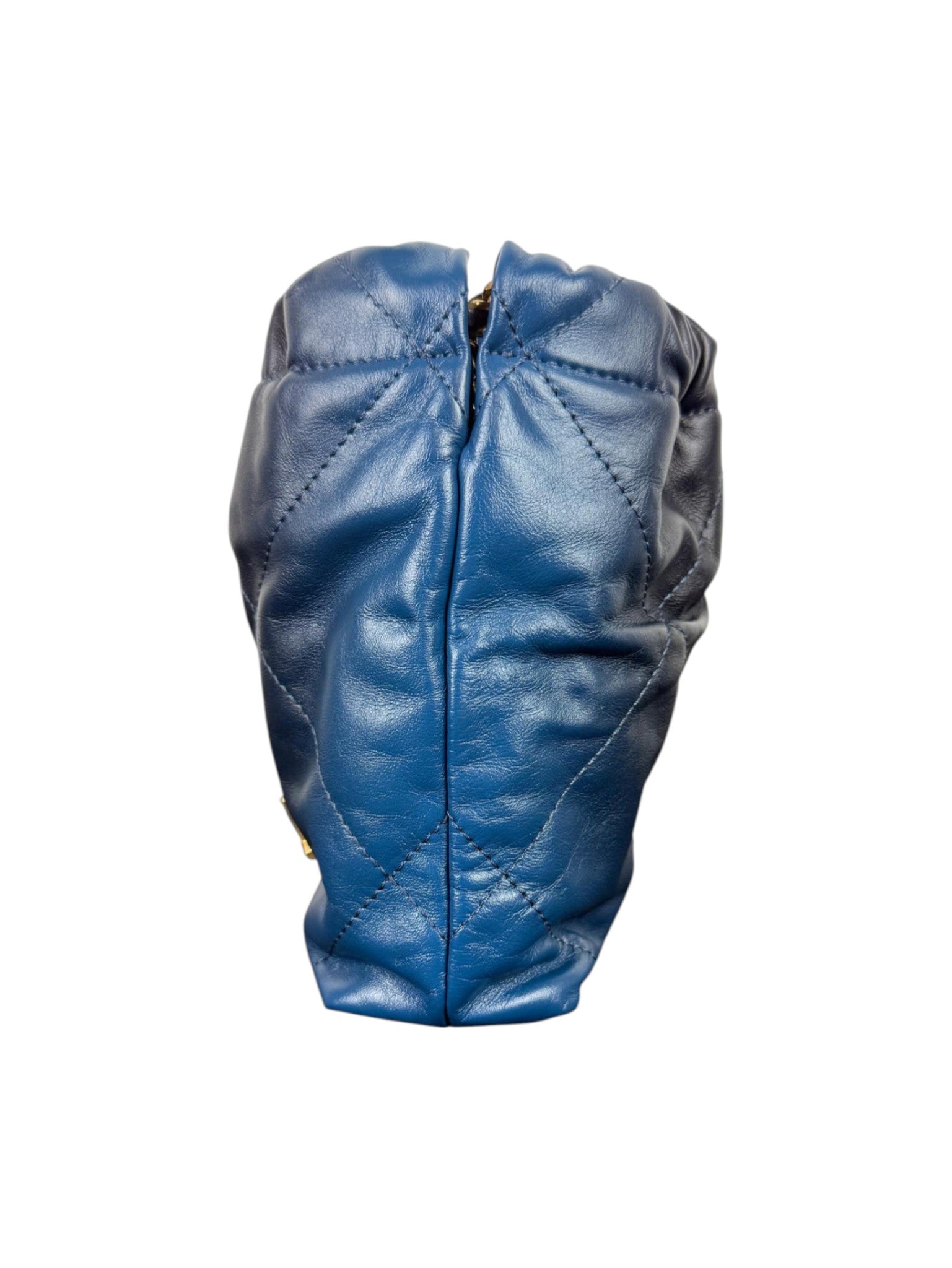 Chanel 22 Mini Ombre Calfskin Quilted Hobo Handbag