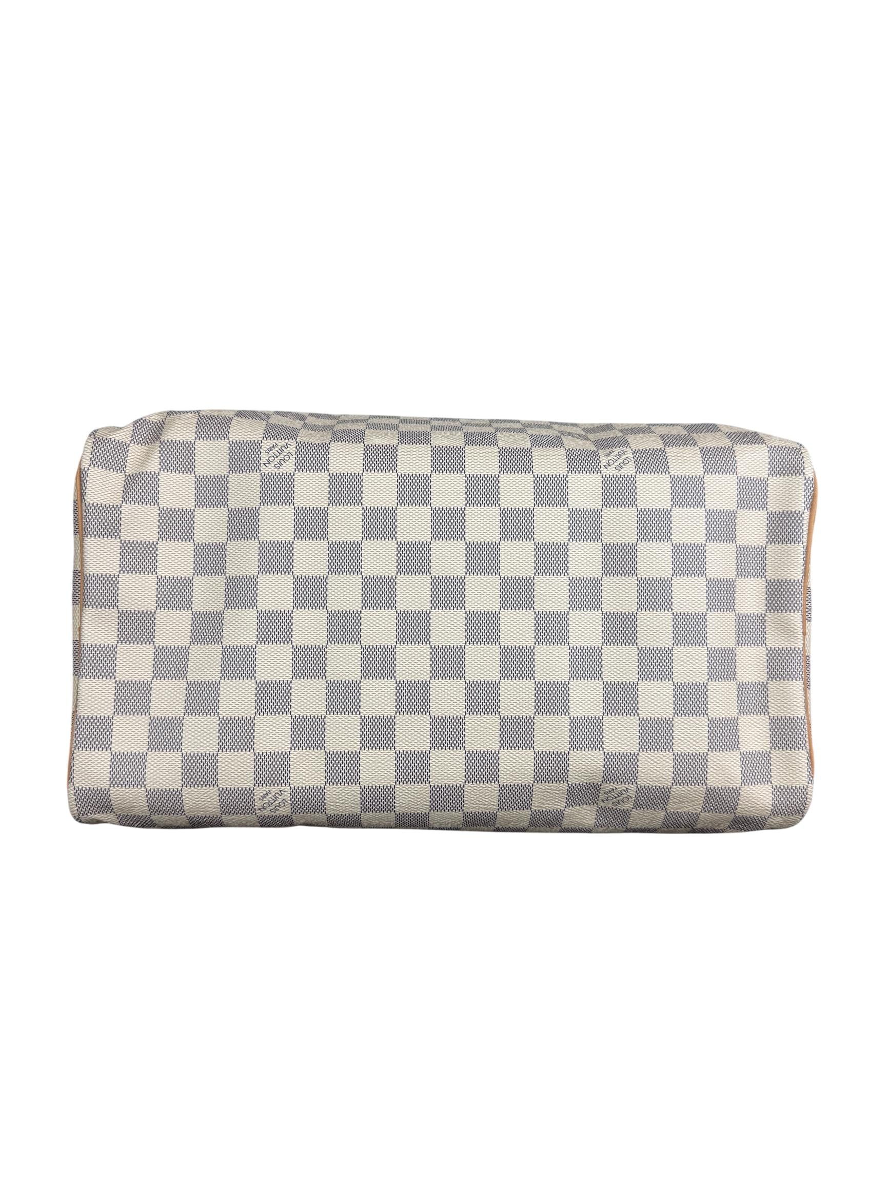 Louis Vuitton Speedy 35 Damier Azur