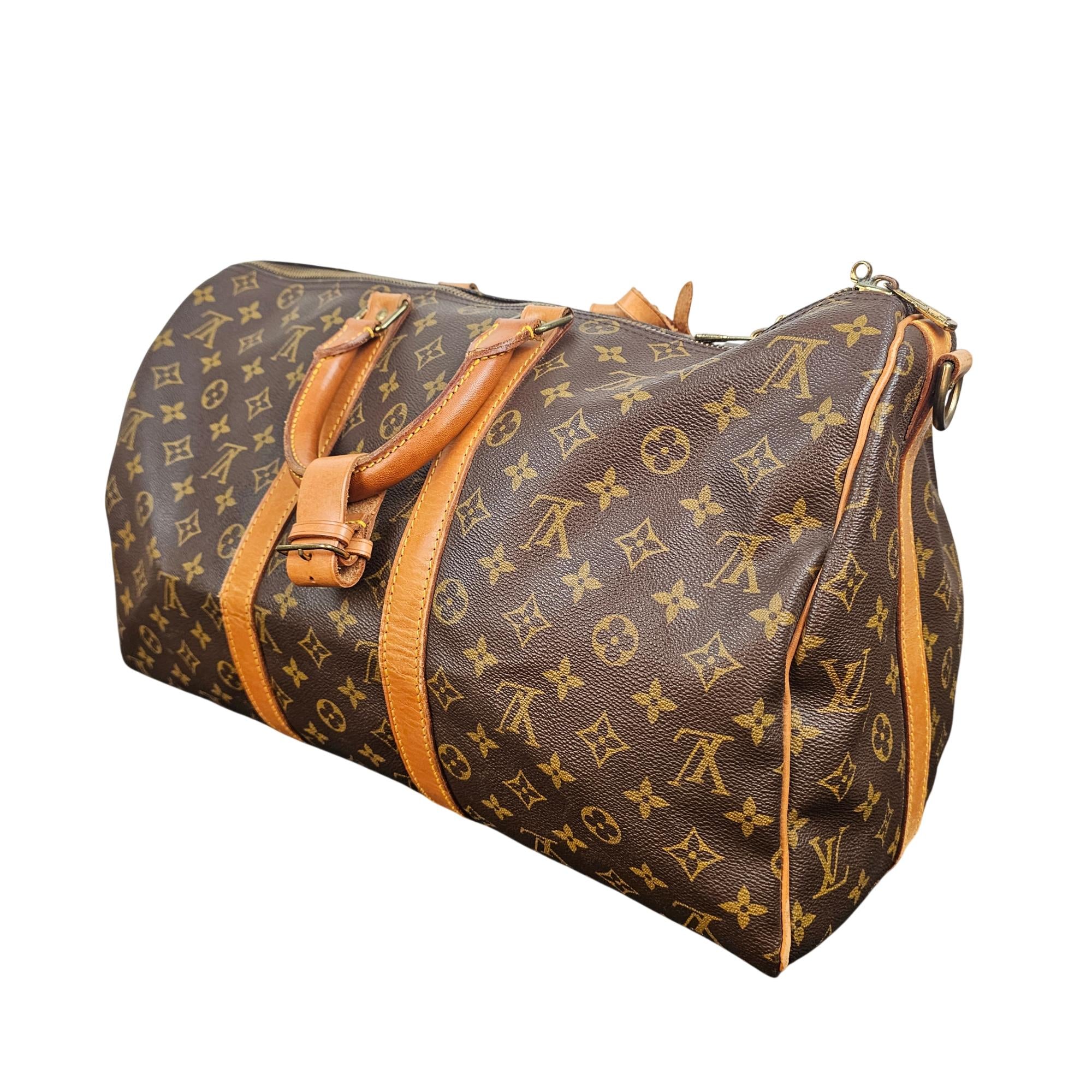 Louis Vuitton Keepall Bandoulière 45  (1987 Vintage)