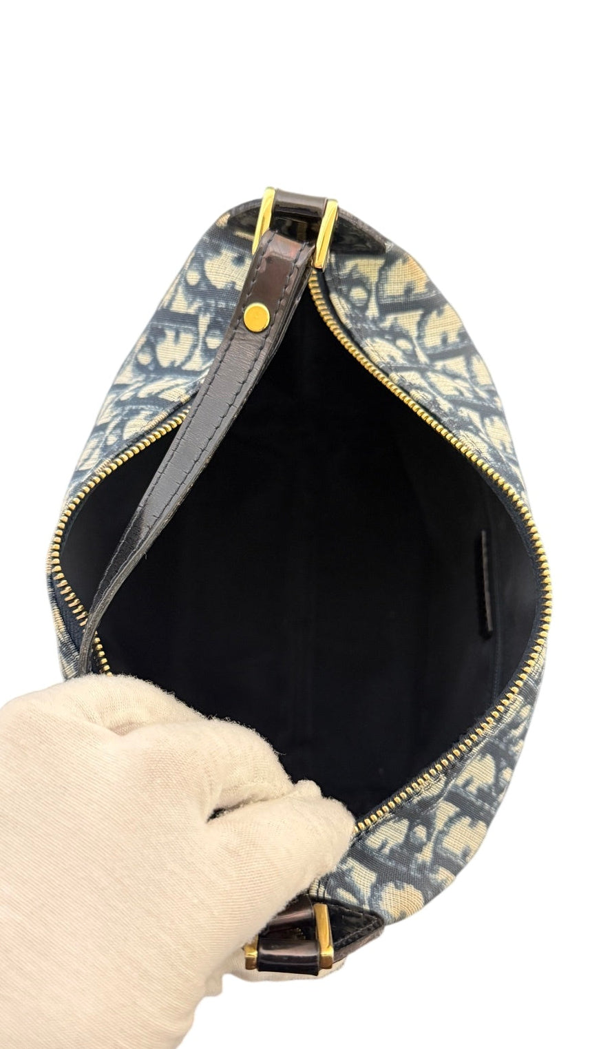 Christian Dior Trotter Monogram Canvas Handbag