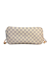 Louis Vuitton Neverfull MM Damier Azur Canvas Tote