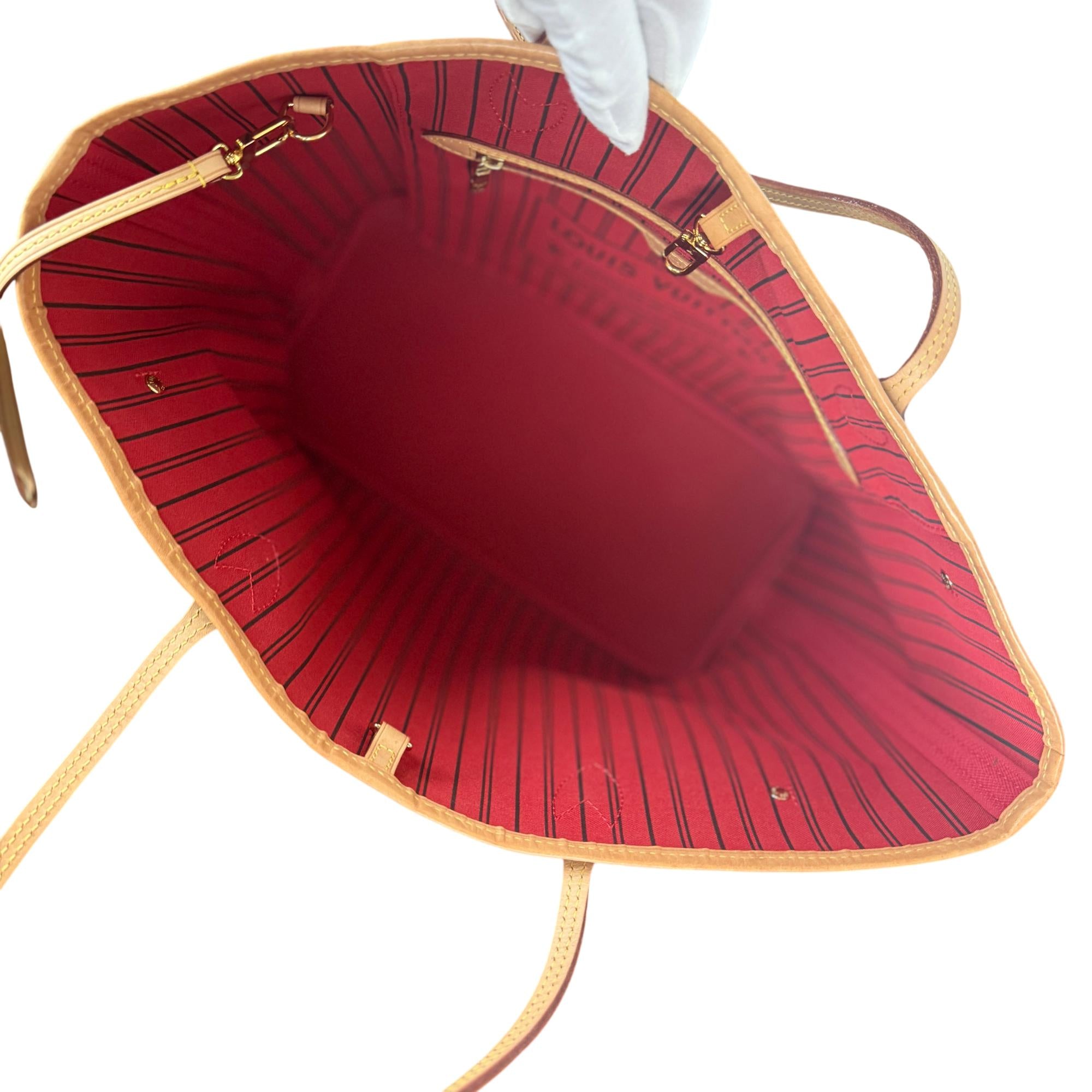 Louis Vuitton Neverfull MM Monogram ReversableTote Bag