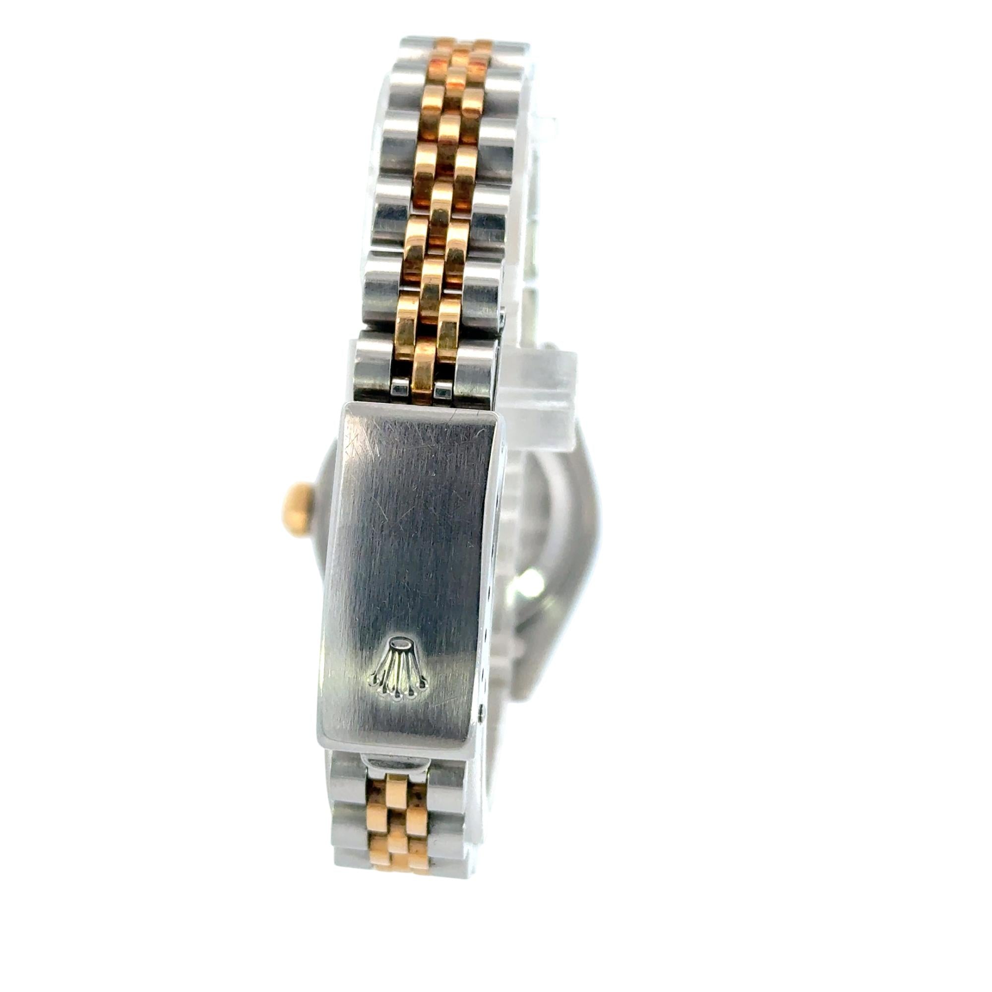 Rolex Lady-Datejust 69173 Two-Tone Stainless Steel & 18K Yellow Gold Automatic Watch 26mm